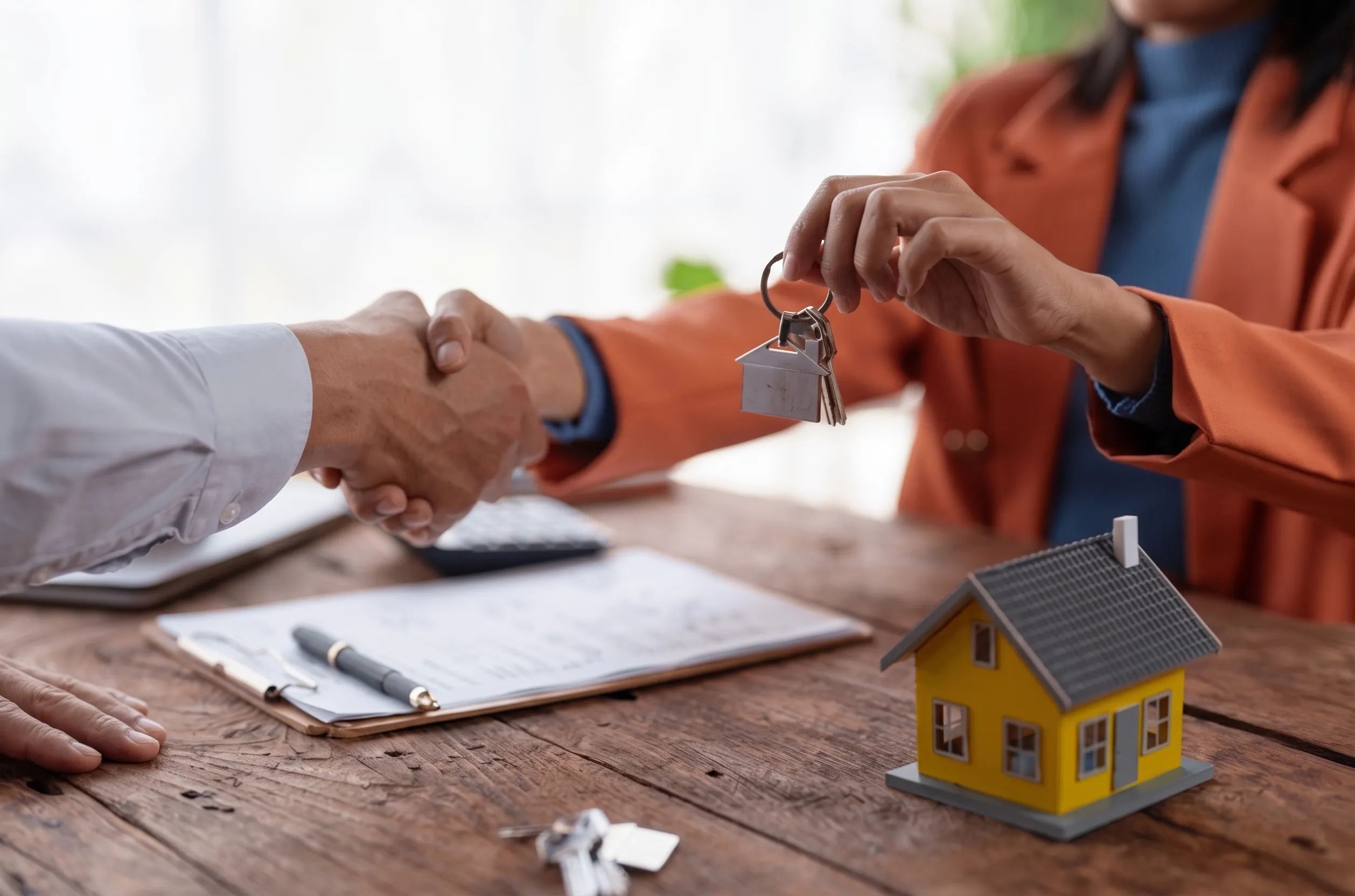 buying or selling a business or property